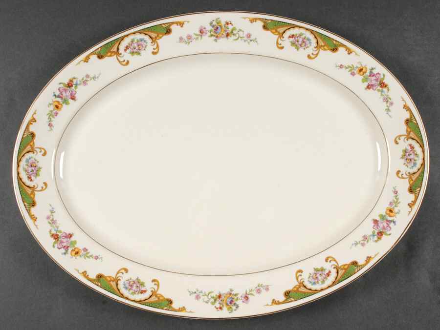 SY67 16" Oval Serving Platter by Syracuse-1
