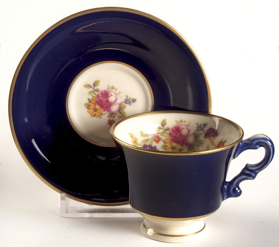SY8 Footed Demitasse Cup & Saucer Set by Syracuse-1