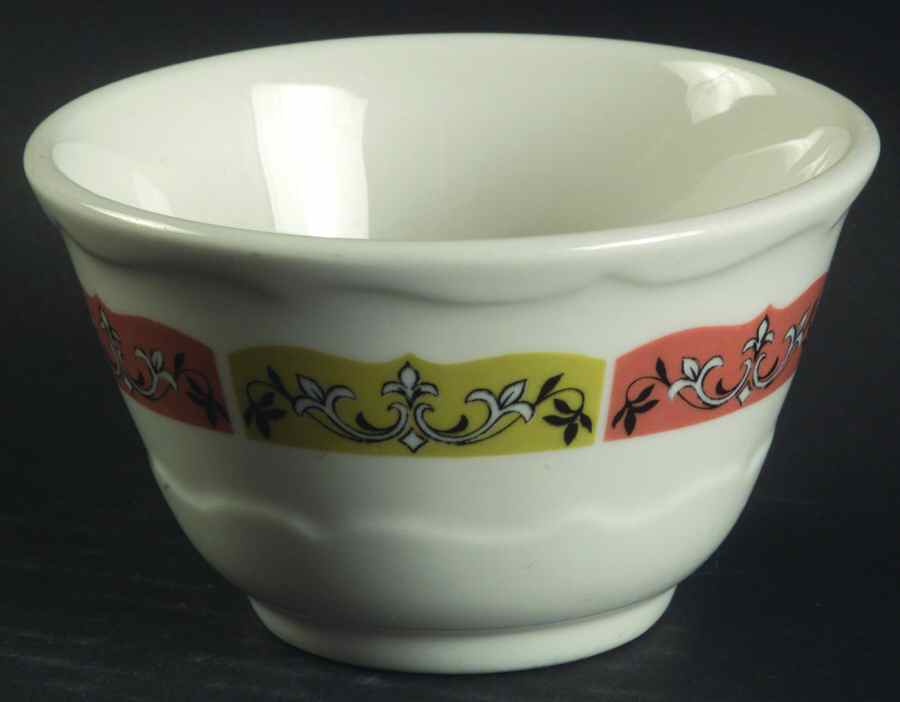 Coral 'N Jade Open Sugar Bowl by Syracuse-1