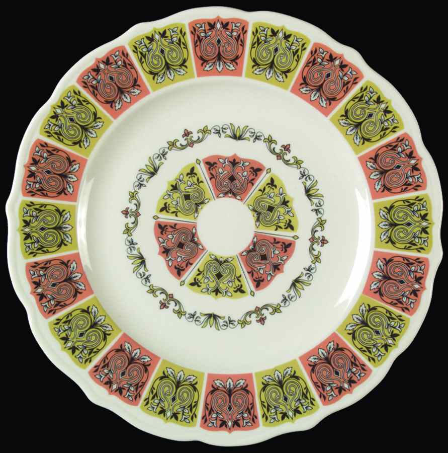 Coral 'N Jade Dinner Plate by Syracuse-1