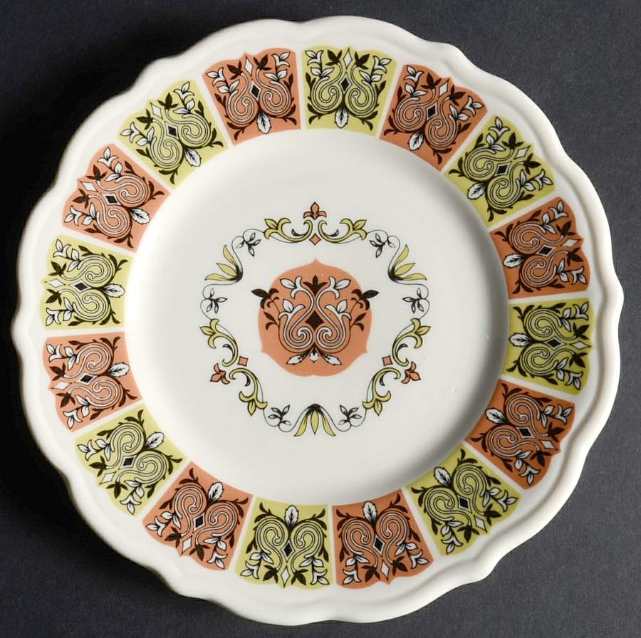 Coral 'N Jade Bread & Butter Plate by Syracuse-1