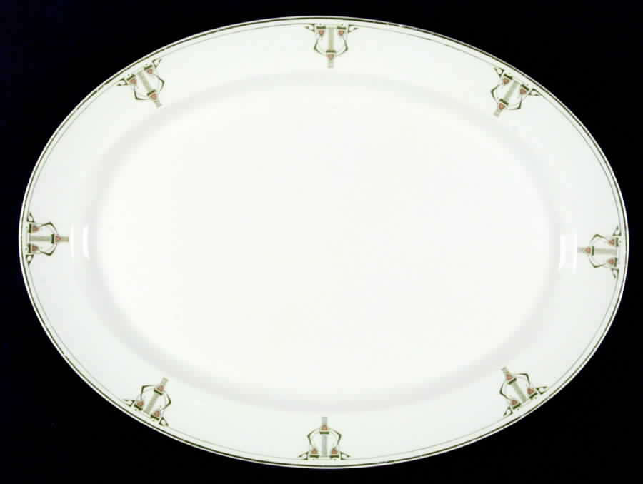 SY93 14" Oval Serving Platter by Syracuse-1