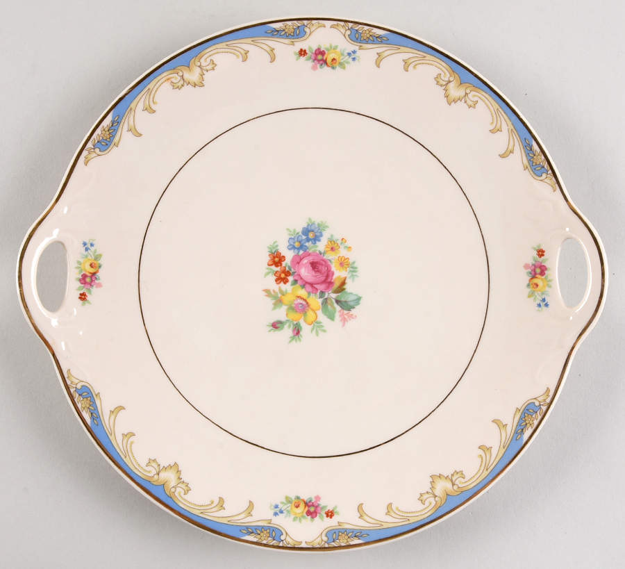 Symphony Handled Cake Plate by Syracuse-1