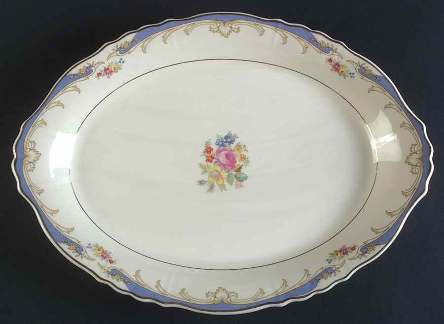 Symphony 16" Oval Serving Platter by Syracuse-1