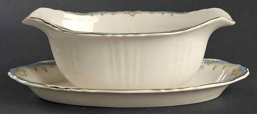 Symphony Gravy Boat with Attached Underplate by Syracuse-1