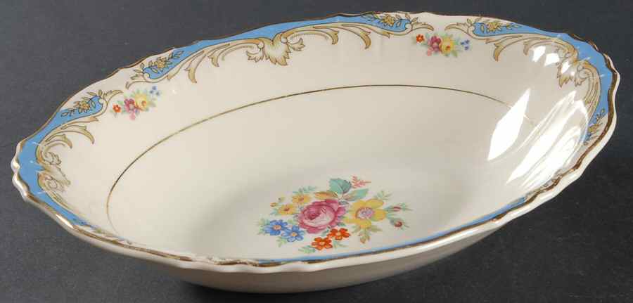 Symphony 10" Oval Vegetable Bowl by Syracuse-1