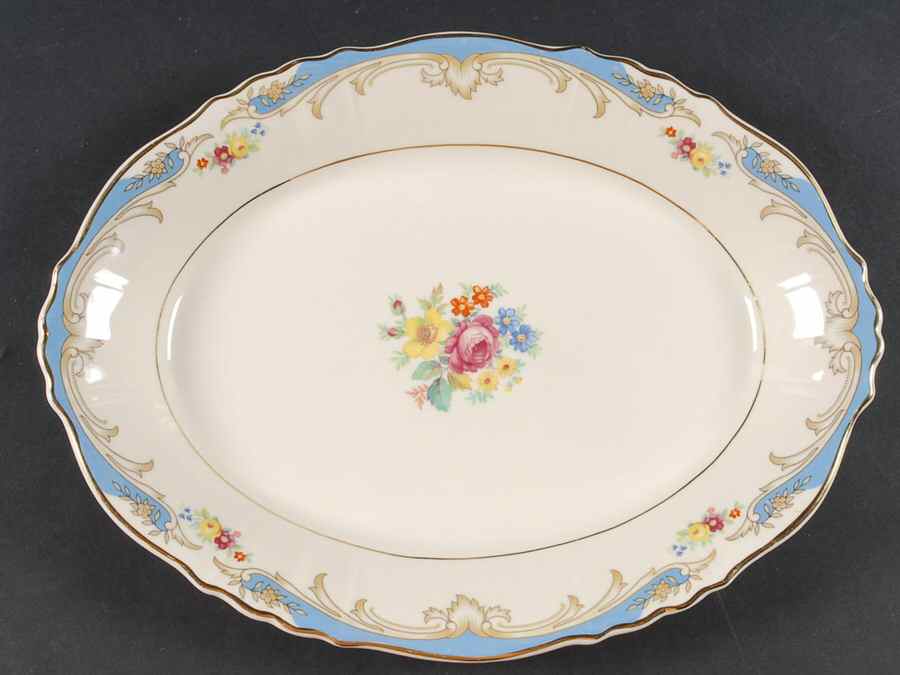Symphony 12" Oval Serving Platter by Syracuse-1