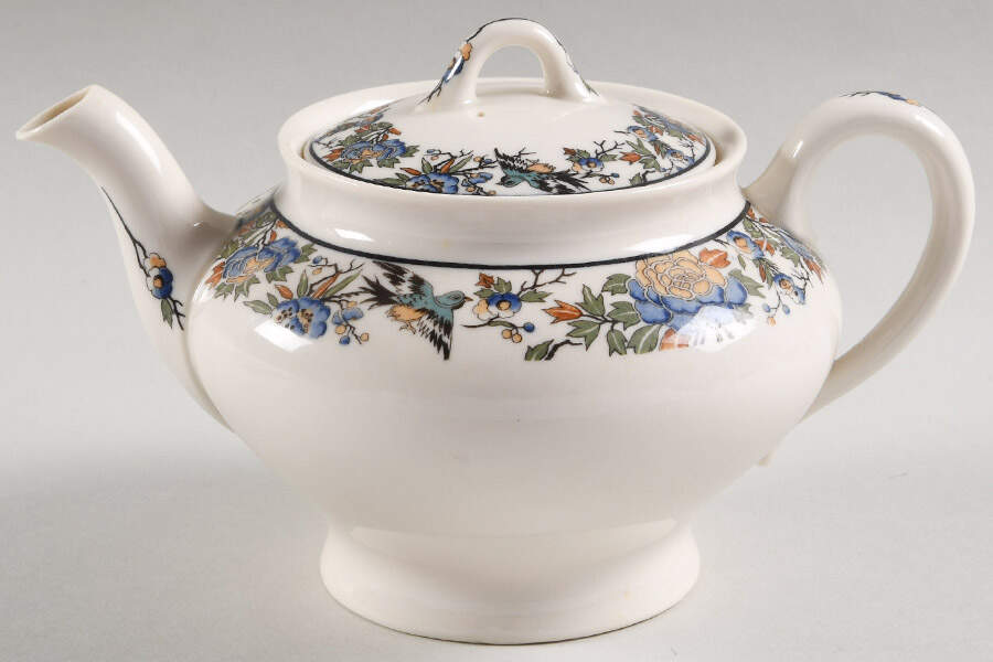 Tapestry Teapot & Lid by Syracuse-1