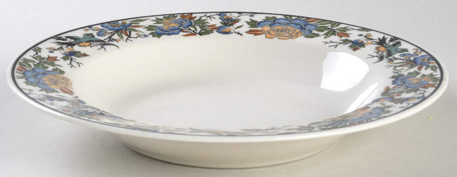 Tapestry Rim Soup Bowl by Syracuse-1
