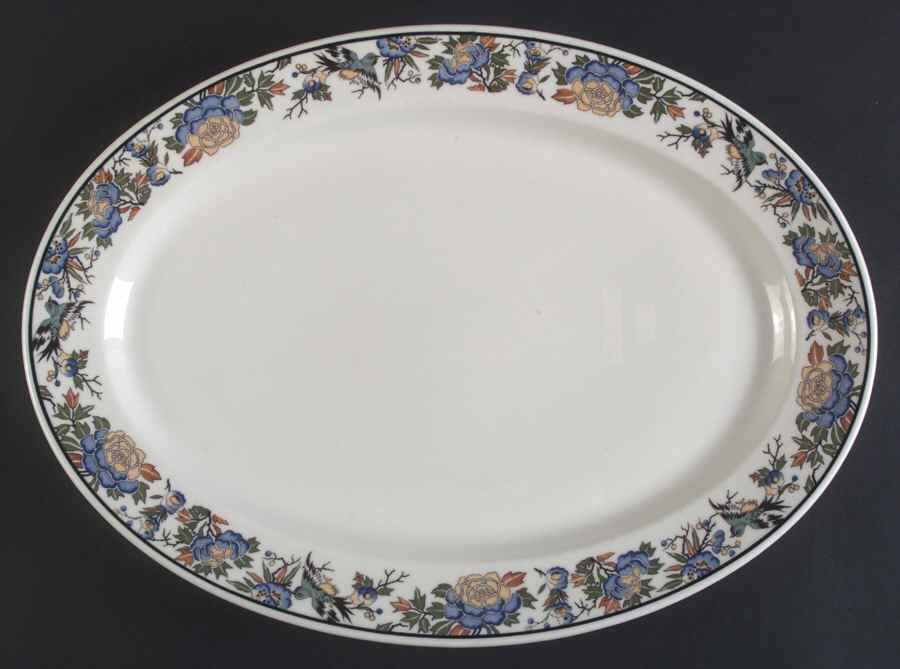 Tapestry 16" Oval Serving Platter by Syracuse-1