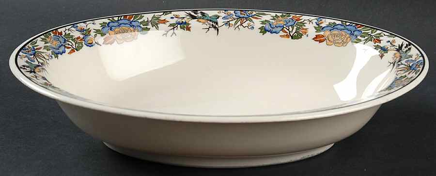 Tapestry 10" Oval Vegetable Bowl by Syracuse-1