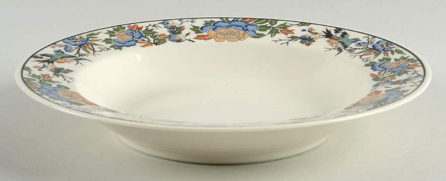Tapestry Large Rim Soup Bowl by Syracuse-1