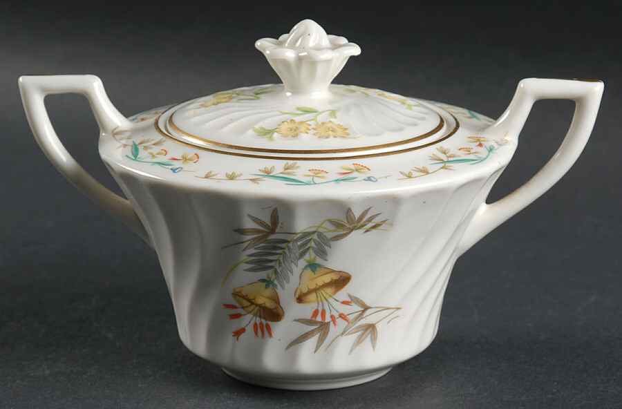 Temple Bells Sugar Bowl & Lid by Syracuse-1
