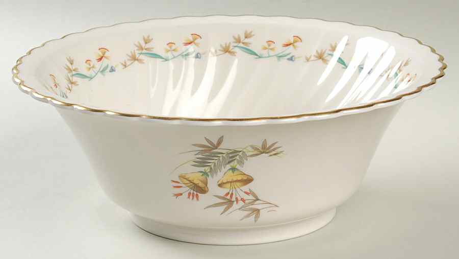 Temple Bells 8" Round Vegetable Bowl by Syracuse-1