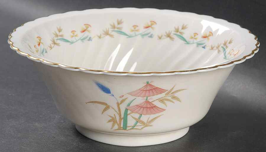 Temple Bells 7" Round Vegetable Bowl by Syracuse-1
