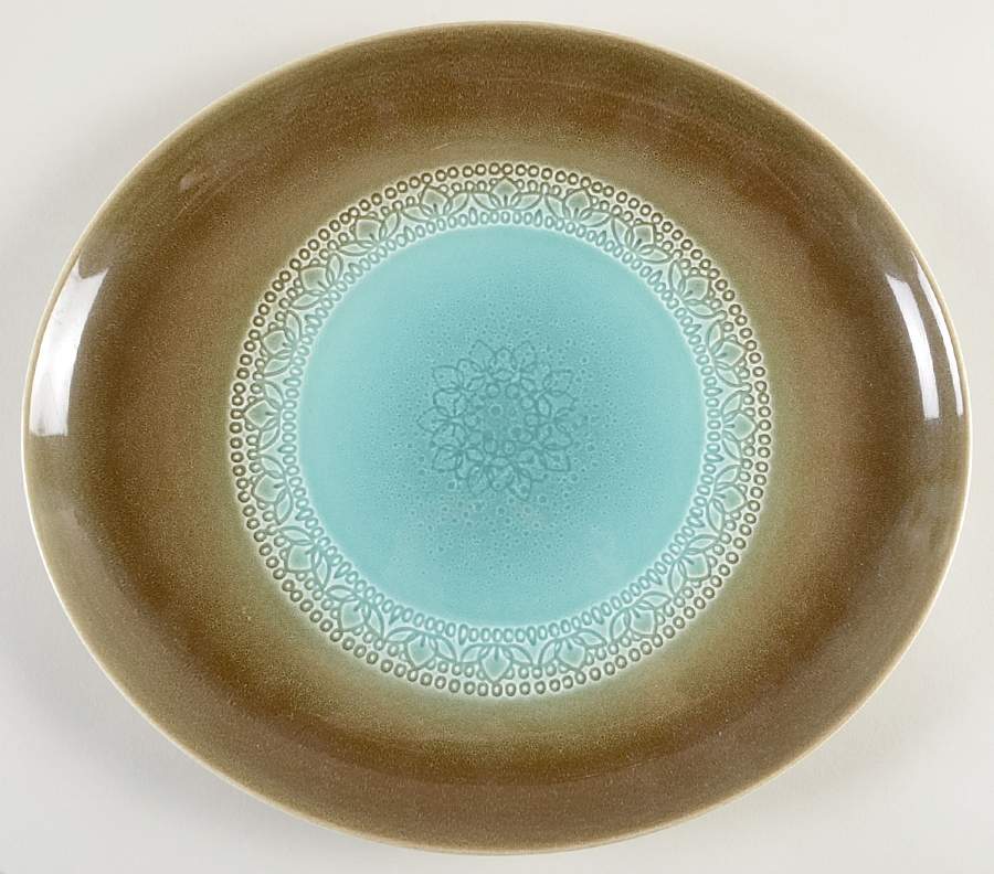 Trinidad 12" Oval Serving Platter by Syracuse-1