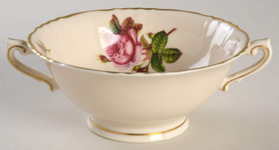 Victoria Footed Cream Soup Bowl by Syracuse-1