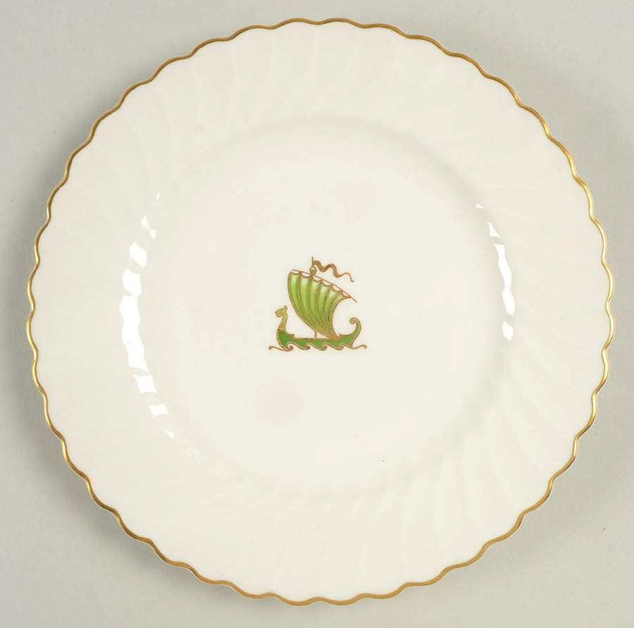 Viking Salad Plate by Syracuse-1