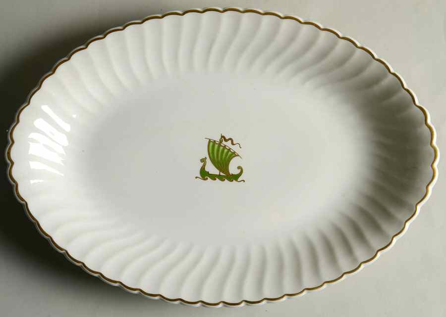 Viking 14" Oval Serving Platter by Syracuse-1