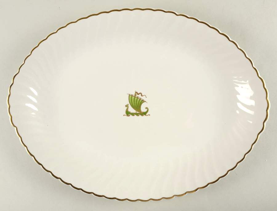 Viking 16" Oval Serving Platter by Syracuse-1