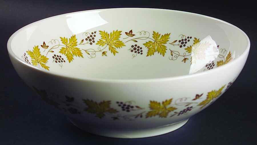 Vintage 9" Round Vegetable Bowl by Syracuse-1
