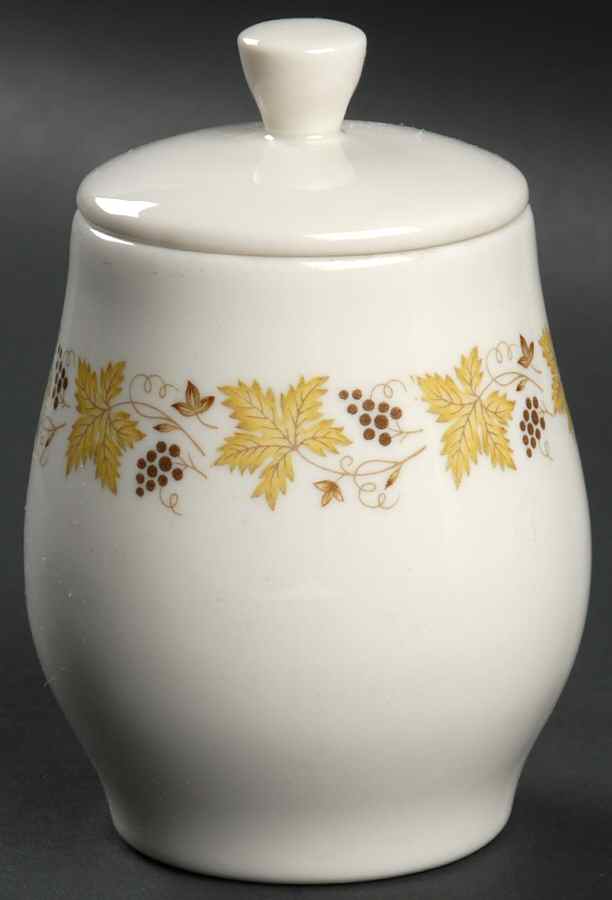 Vintage Sugar Bowl & Lid (Juice Tumbler) by Syracuse-1