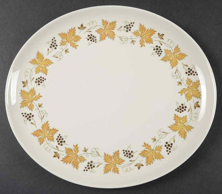 Vintage 11" Oval Serving Platter by Syracuse-1
