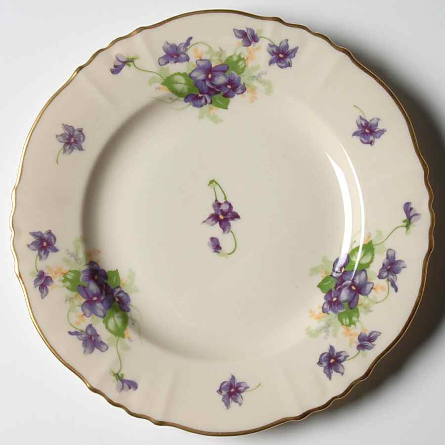 Violets Bread & Butter Plate by Syracuse-1