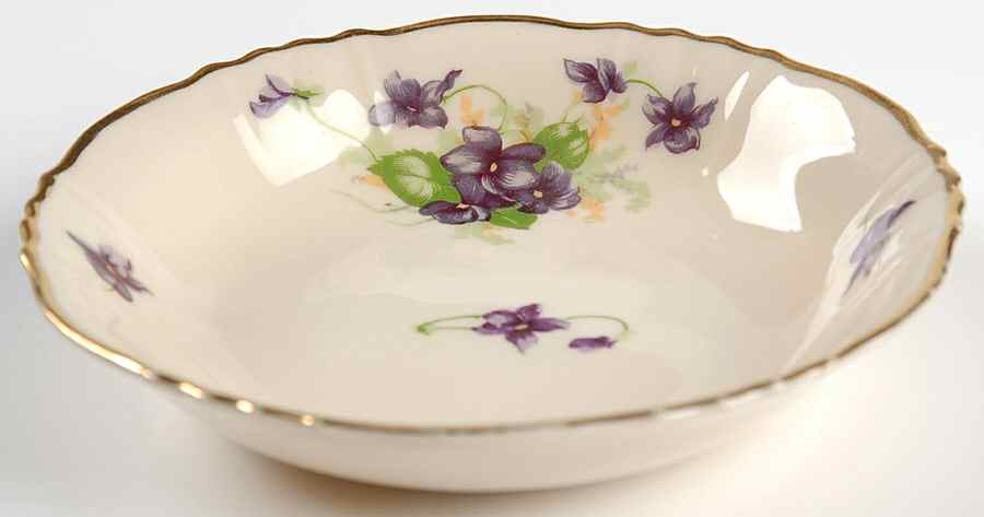 Violets Fruit/Dessert (Sauce) Bowl by Syracuse-1