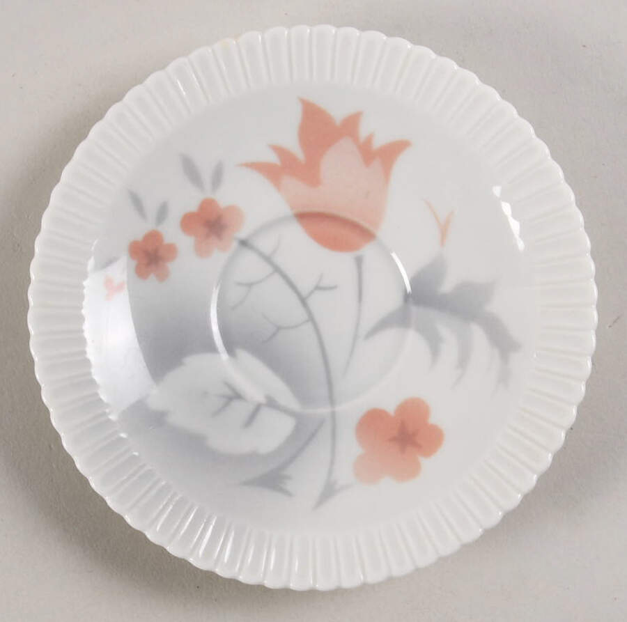 Vogue Coral Saucer for Demitasse Cup by Syracuse-1