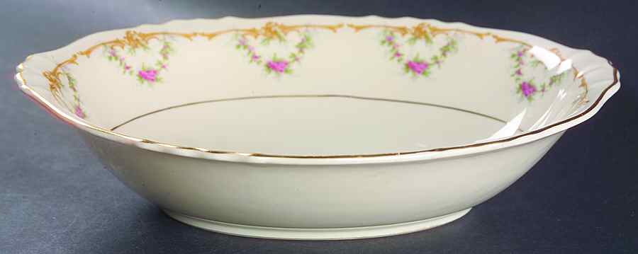 Wardell 9" Oval Vegetable Bowl by Syracuse-1