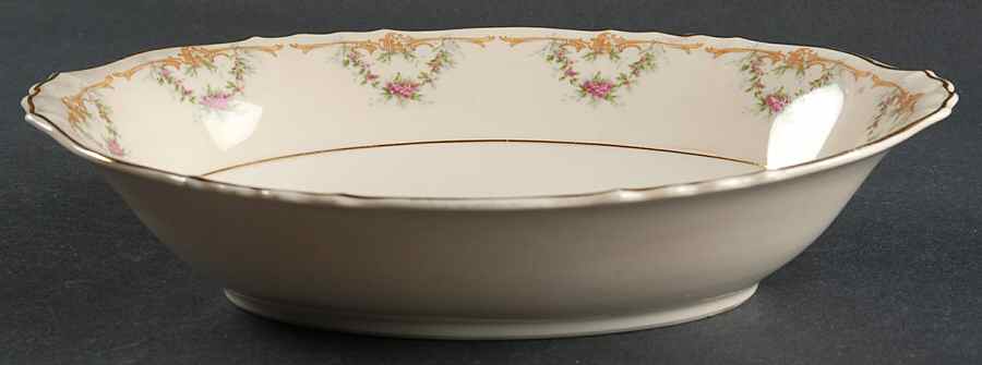 Wardell 10" Oval Vegetable Bowl by Syracuse-1