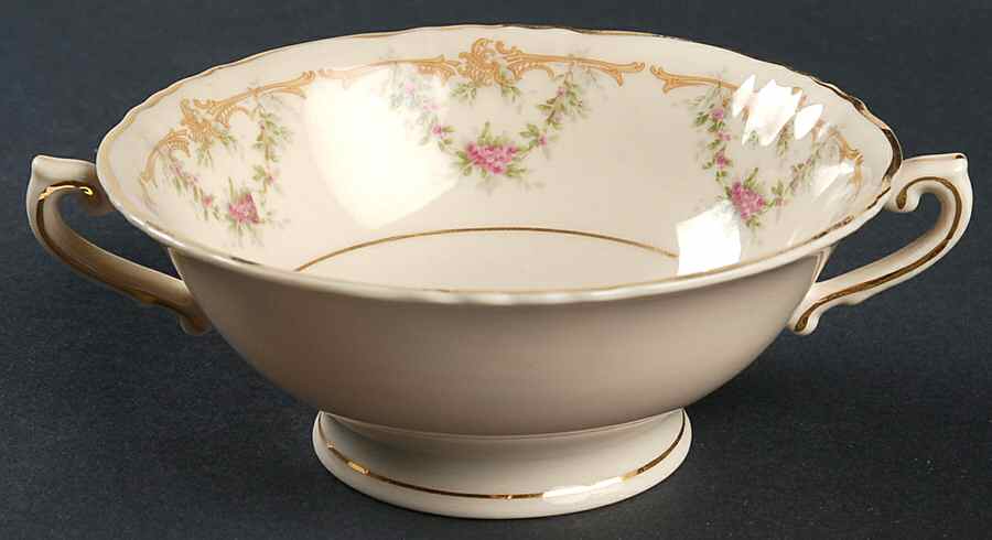 Wardell Footed Cream Soup Bowl by Syracuse-1