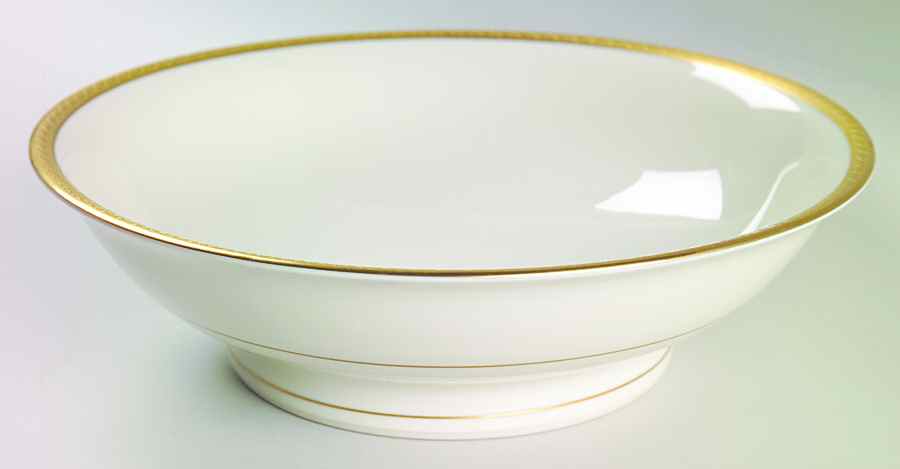 Wayne (No Color Band) 9" Round Vegetable Bowl by Syracuse-1
