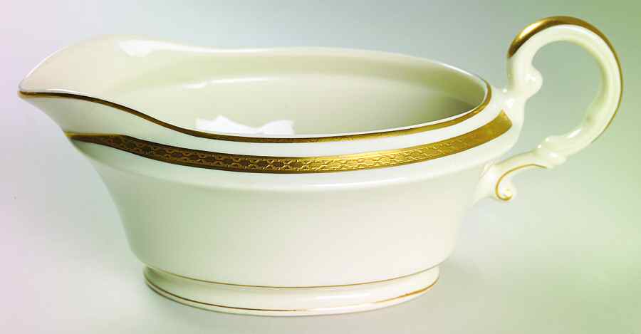 Wayne (No Color Band) Gravy Boat by Syracuse-1