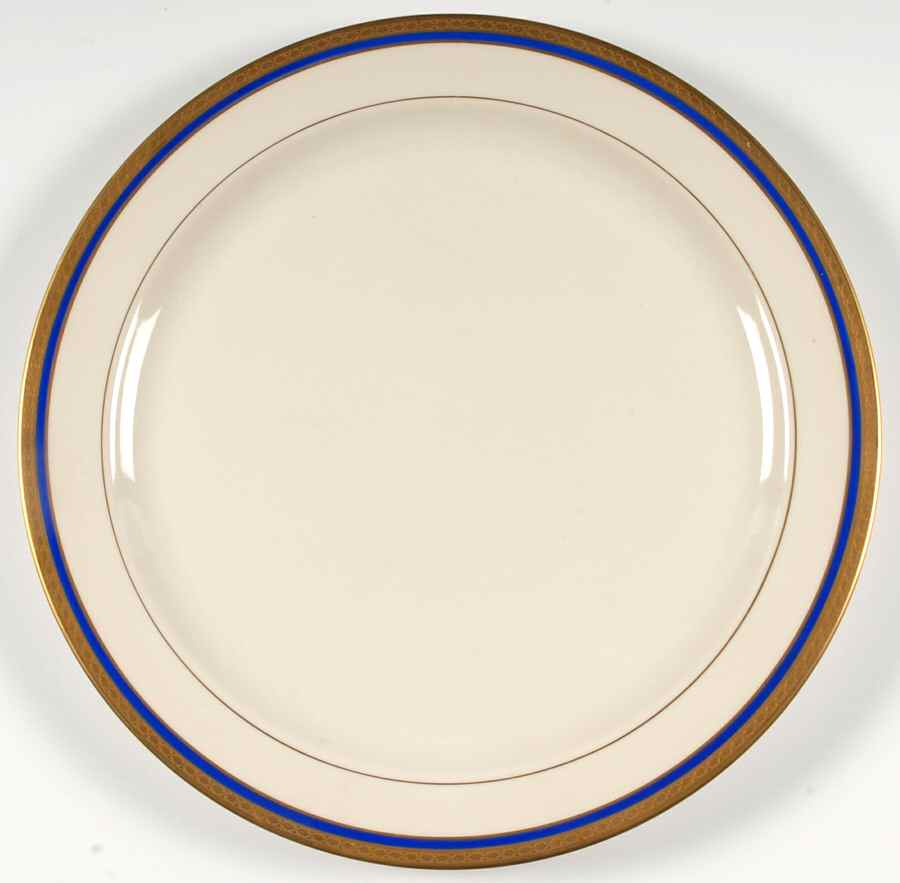 Wayne Blue (Fine China) 12" Chop Plate (Round Platter) by Syracuse-1