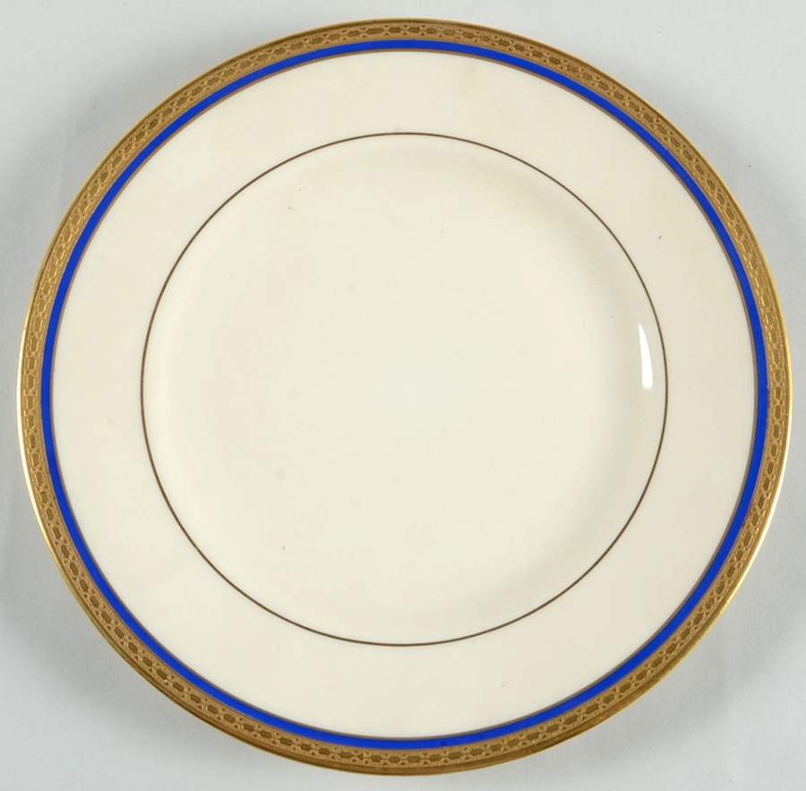 Wayne Blue (Fine China) Salad Plate by Syracuse-1
