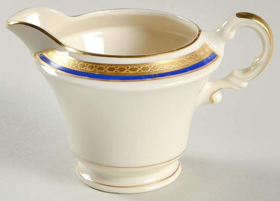 Wayne Blue (Fine China) Creamer by Syracuse-1