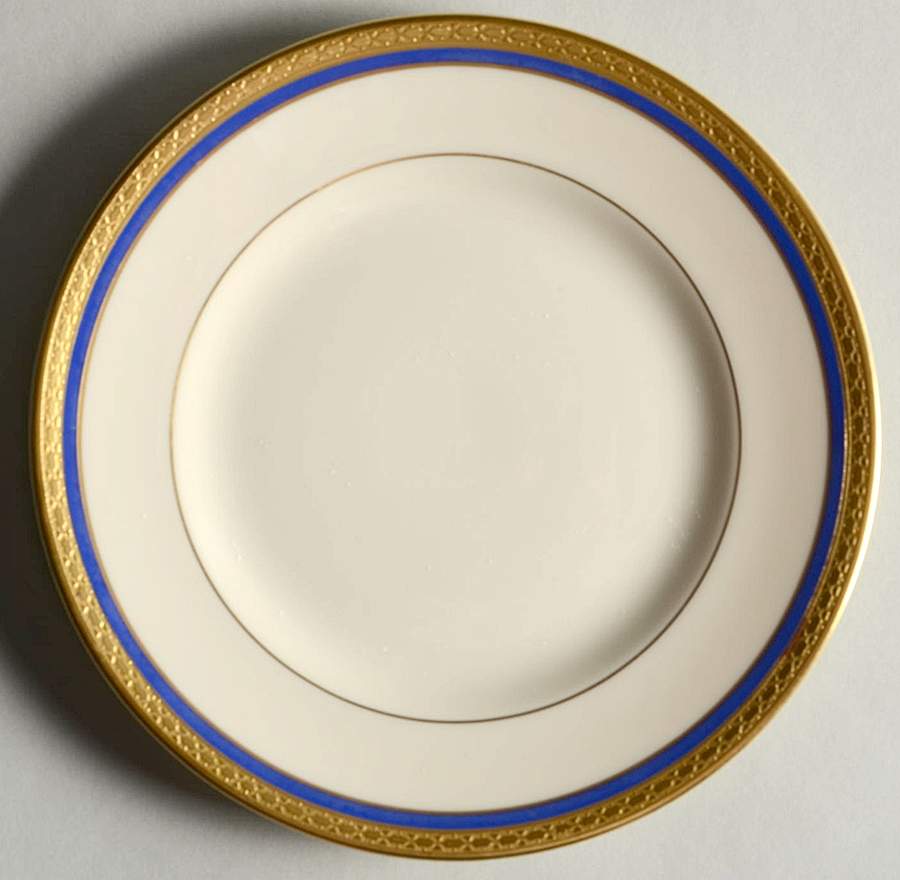 Wayne Blue (Fine China) Bread & Butter Plate by Syracuse-1