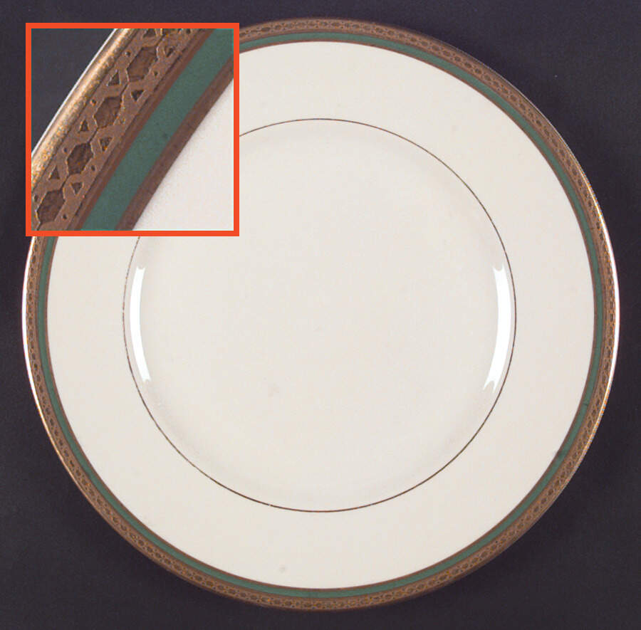 Wayne Green Dinner Plate by Syracuse-1