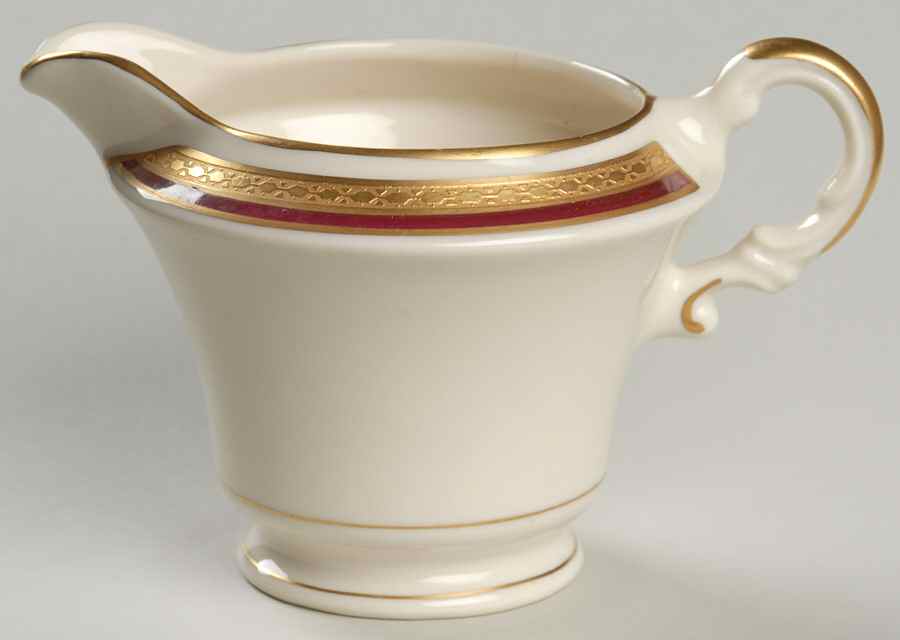 Wayne Maroon Creamer by Syracuse-1
