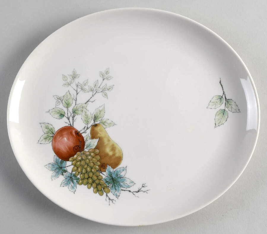 Wayside 11" Oval Serving Platter by Syracuse-1
