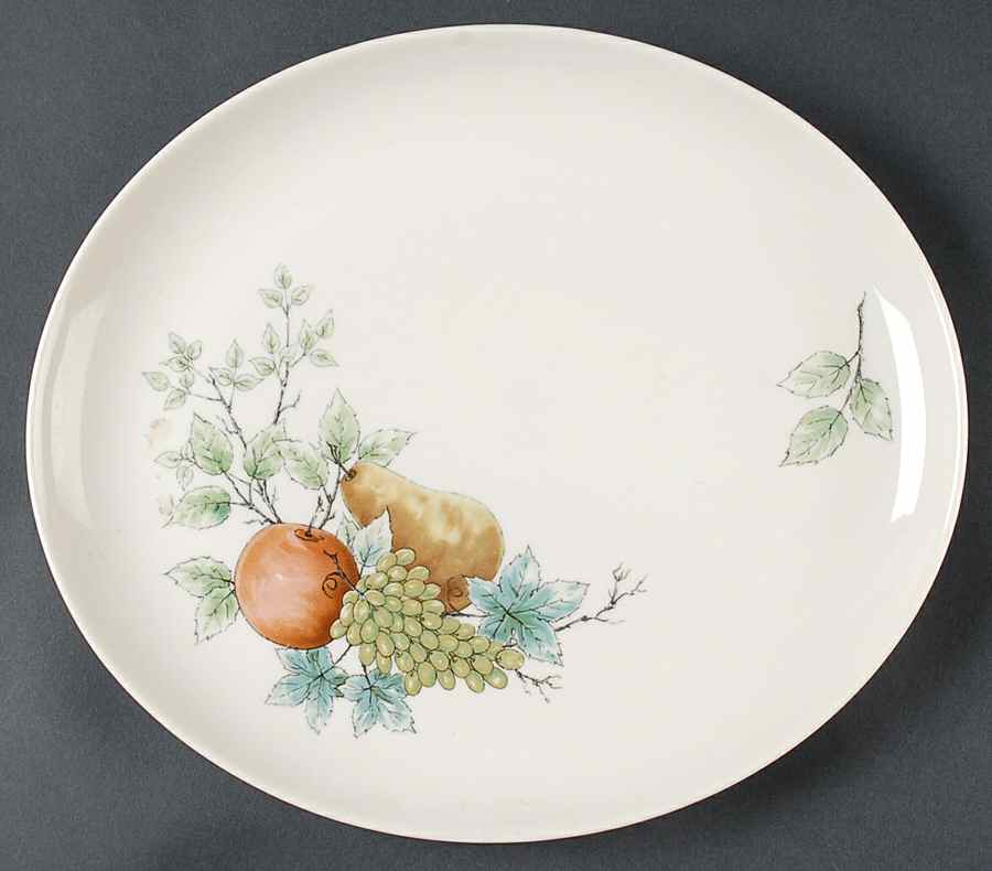 Wayside 12" Oval Serving Platter by Syracuse-1
