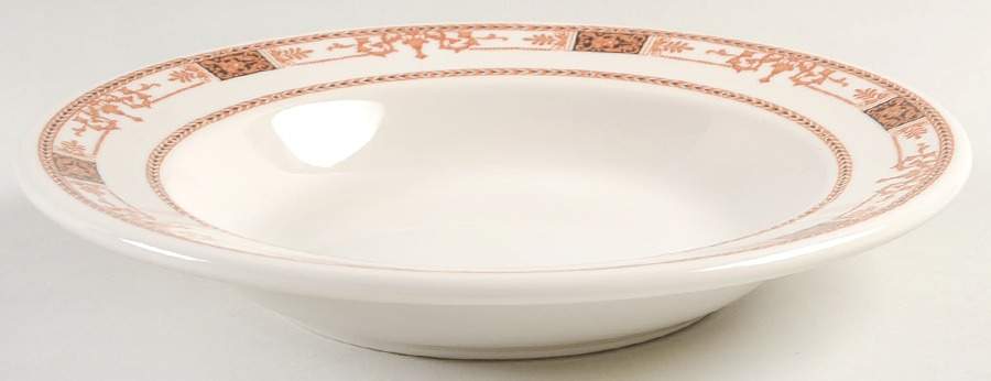 Webster (Restaurant, White, No Trim) Large Rim Soup Bowl by Syracuse-1