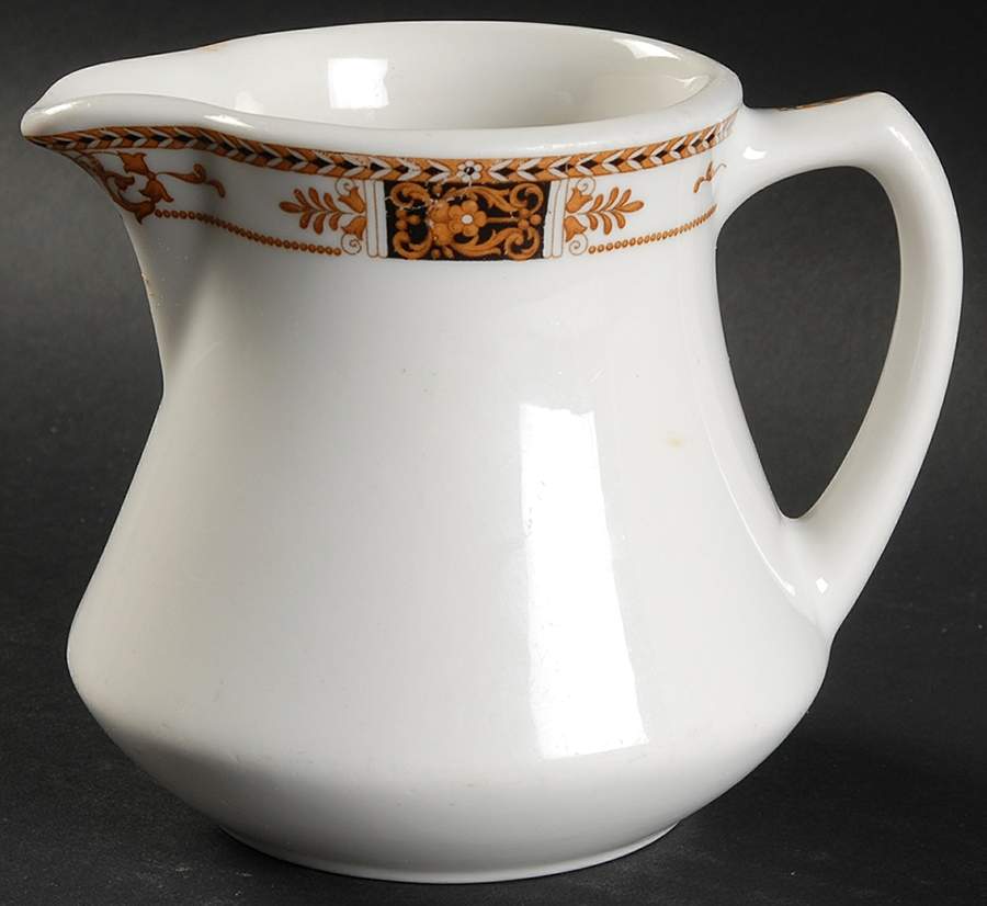 Webster (Restaurant, White, No Trim) Creamer by Syracuse-1
