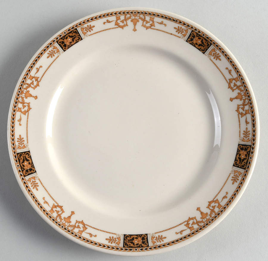 Webster (Restaurant, Cream, No Trim) Salad Plate by Syracuse-1