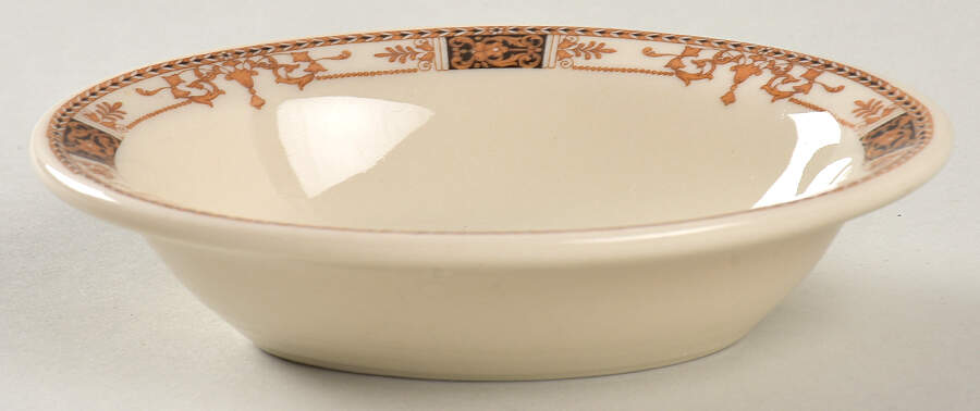 Webster (Restaurant, Cream, No Trim) Oval Fruit/Dessert Bowl by Syracuse-1