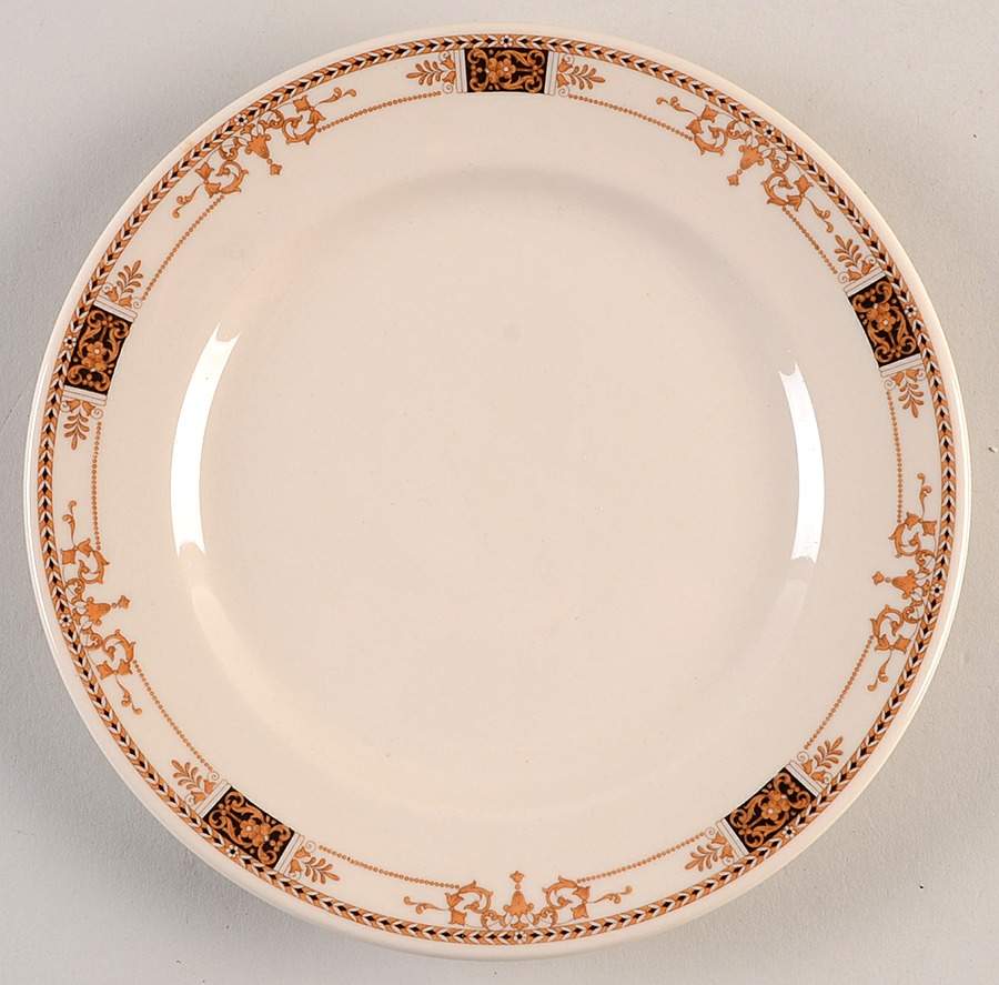 Webster (Restaurant, Cream, No Trim) Bread & Butter Plate by Syracuse-1