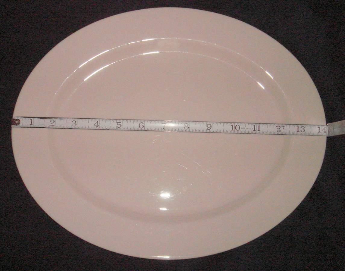 Wellington 14" Oval Serving Platter by Syracuse-1