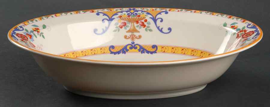 Wendover 9" Oval Vegetable Bowl by Syracuse-1